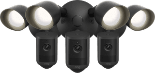 Ring Floodlight Kamera 2. Generation Schwarz 3er-Pack