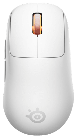 SteelSeries Rival Pro WL Mini Kabellose Gaming-Maus Weiß