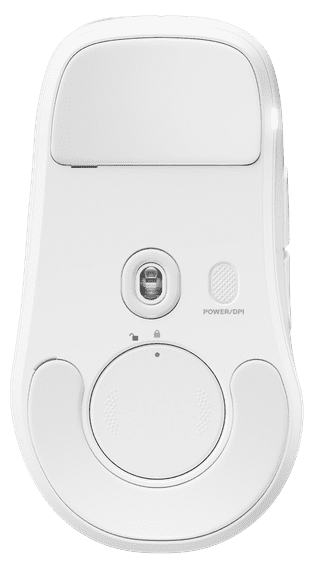 SteelSeries Rival Pro WL Mini Kabellose Gaming-Maus Weiß