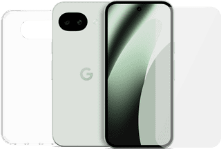 Google Pixel 10a 128GB Hellgrün 5G + Basis-Zubehörset