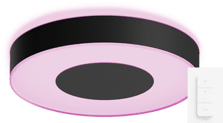 Philips Hue Infuse L Deckenleuchte White & Color Schwarz + Dimmer