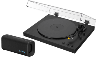 Sony PS-LX5BT Schwarz + Sony ULT Field 3