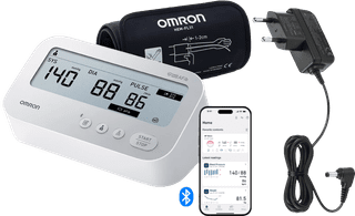 Omron X4 Connect AFib + Steckernetzteil