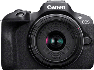 Canon EOS R100 Schwarz + RF-S 18-45mm f/4.5-6.3 IS STM