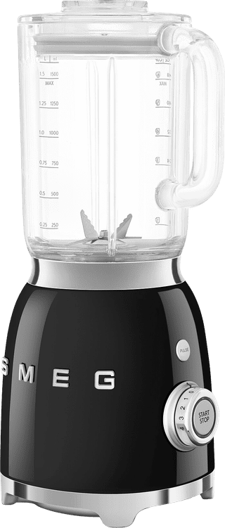 SMEG BLF03BLEU Schwarz