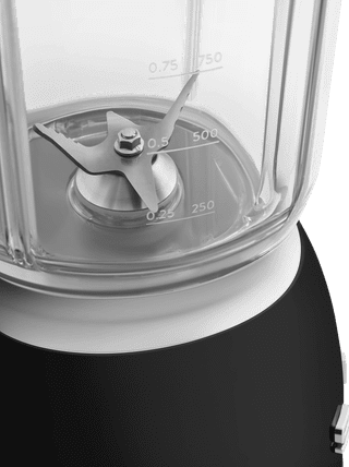 SMEG BLF03BLEU Schwarz