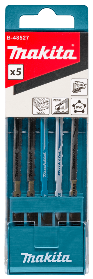 Makita Jigsaw Blade Set 5-piece