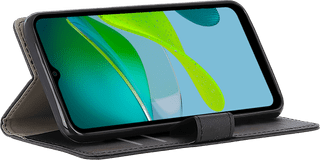 Just in Case Wallet Motorola Moto E13 Book Case Schwarz
