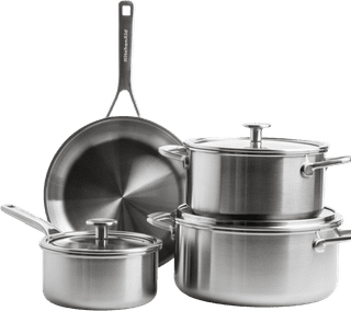 KitchenAid Multiply Topf- und Pfannenset 4-teilig