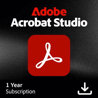 Adobe Acrobat Studio 1 Year - Digital