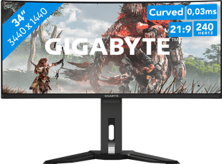GIGABYTE MO34WQC2 OLED Curved