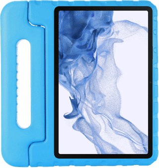 Just in Case Classic Samsung Galaxy Tab S9 / S9 FE / S10 FE / S10 Lite Kids Cover Blau