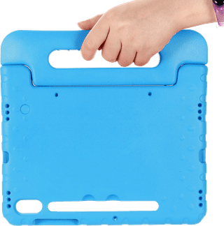 Just in Case Classic Samsung Galaxy Tab S9 / S9 FE / S10 FE / S10 Lite Kids Cover Blau