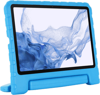 Just in Case Classic Samsung Galaxy Tab S9 / S9 FE / S10 FE / S10 Lite Kids Cover Blau