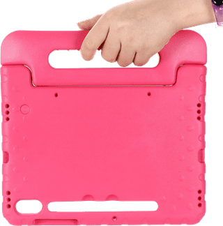 Just in Case Classic Samsung Galaxy Tab S9 / S9 FE / S10 FE / S10 Lite Kids Cover Rosa