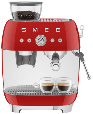 SMEG EGF03RDEU Rot