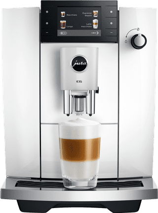 JURA E6 Piano White (ED)