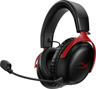 HyperX Cloud III Wireless Gaming Headset - Black/Red (PC, PS5, PS4)