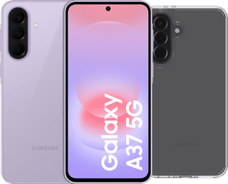 Samsung Galaxy A37 256GB Rosa 5G + BlueBuilt Backcover Transparent