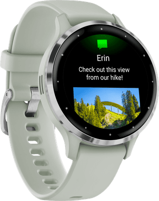 Garmin Venu 3S Silver/Green