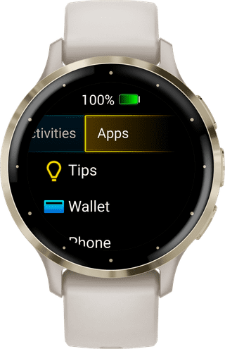 Garmin Venu 3S Gold/White
