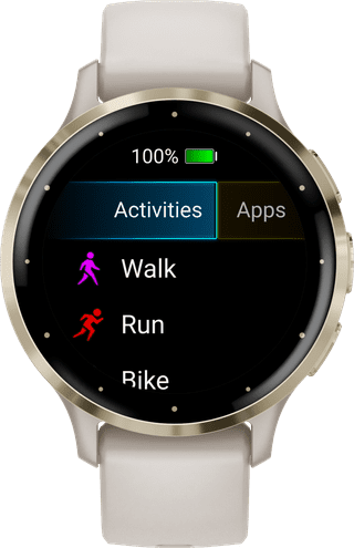 Garmin Venu 3S Gold/White