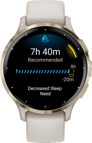 Garmin Venu 3S Gold/White