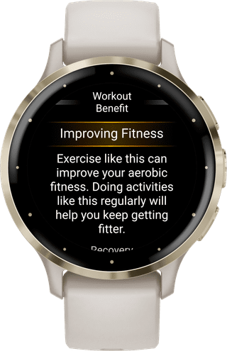 Garmin Venu 3S Gold/White