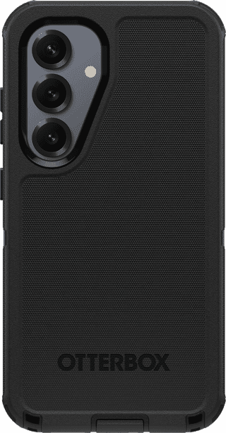OtterBox Defender Samsung Galaxy S25 Back Cover Black