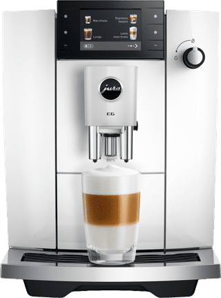 JURA E6 Piano White (ED)