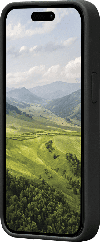 DBramante1928 Monaco Apple iPhone 15 Backcover mit MagSafe Schwarz