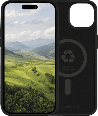 DBramante1928 Monaco Apple iPhone 15 Backcover mit MagSafe Schwarz