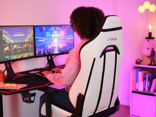 Trust GXT 714W Ruya Gaming Chair White