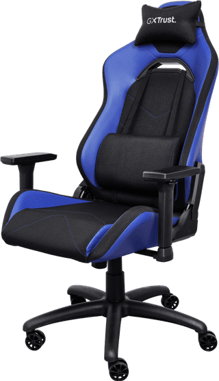 Trust GXT 714 Ruya Gaming-Stuhl Blau