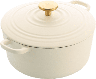 BK Bourgogne Casserole 24 cm Cream White