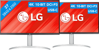 LG 27UP850N-W Doppelpack