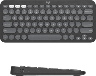 Logitech Pebble Keyboard 2 - K380s Grafit Qwertz