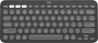 Logitech Pebble Keyboard 2 - K380s Grafit Qwertz
