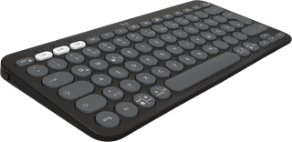 Logitech Pebble Keyboard 2 - K380s Grafit Qwertz