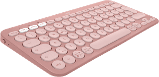 Logitech Pebble Keyboard 2 - K380s Rose QWERTZ