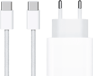 Apple USB-C Charger 20W + USB-C Cable 1m Nylon White
