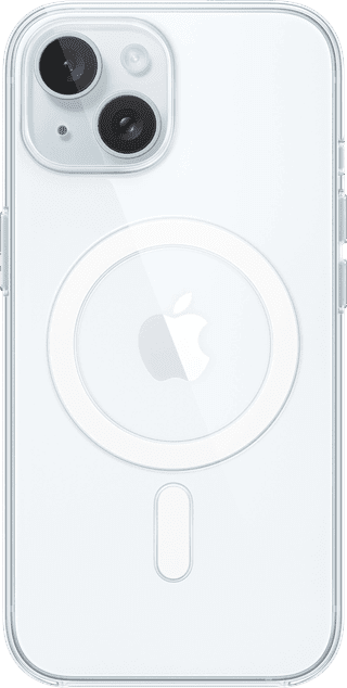 Apple iPhone 15 Backcover mit MagSafe Transparent