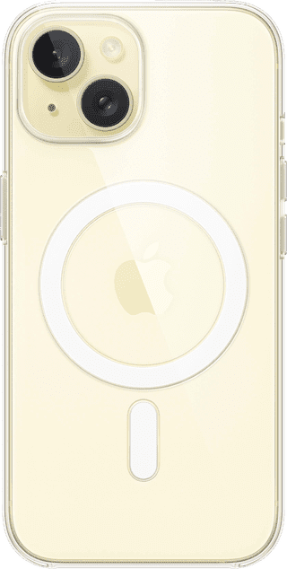 Apple iPhone 15 Backcover mit MagSafe Transparent