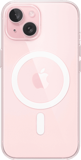 Apple iPhone 15 Backcover mit MagSafe Transparent