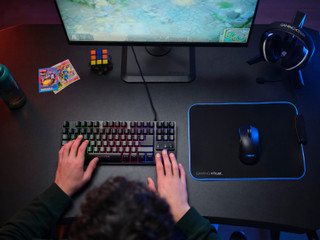 Trust GXT 923 Ybar Kabellose Gaming-Maus Schwarz