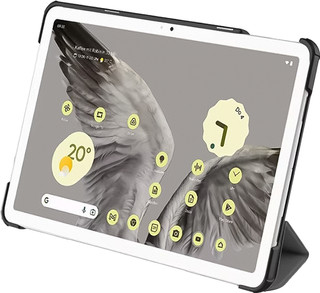 Just in Case Smart Tri-Fold Google Pixel Tablet Book Case Grau