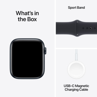 Apple Watch SE (2022) 4G 44mm Midnight Aluminum Sport Band M/L