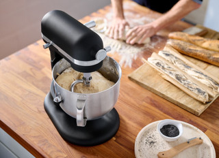 KitchenAid Artisan Bowl-Lift 5KSM70SHXEBM Mattschwarz