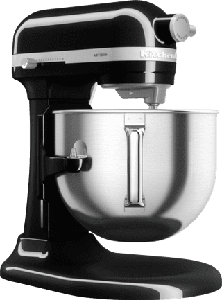KitchenAid Artisan Bowl-Lift 5KSM70SHXEOB Onyx-Schwarz