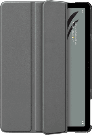 Just in Case Smart Tri-Fold Google Pixel Tablet Book Case Grau